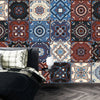 Talavera Ethnic Wallpaper, Seamless Pattern Mural, Oversized Custom Size Wall Art, Non - Woven, Non - Adhesive, Modern Wall Paper, Removable - Adawall Wallpaper - Registered Trade Accounts Only, Wallpaper Wholesale Account - W77678 - Adawall Wholesale - Wallpaper Wholesaler