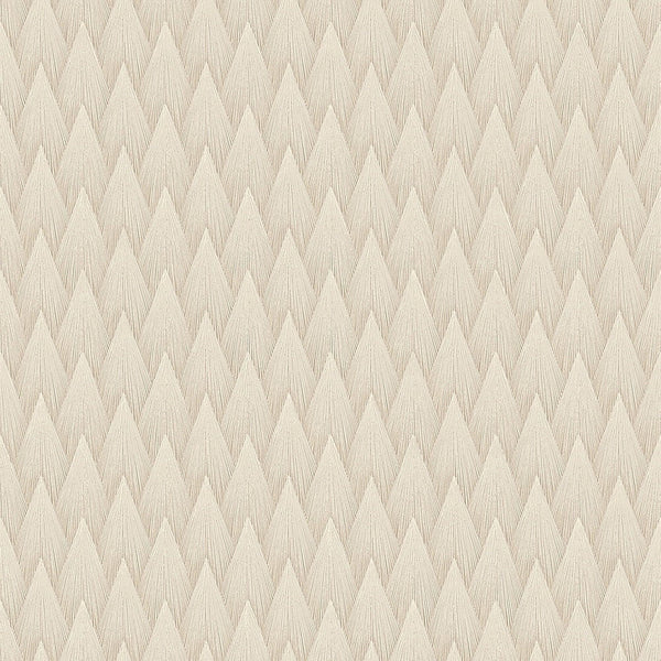 Timeless Geometric Deep Embossed Wallpaper, Ivory 3D Rich Textured Line Art Wall Accent, Durable, Washable - Walloro High End Wallcoverings & More