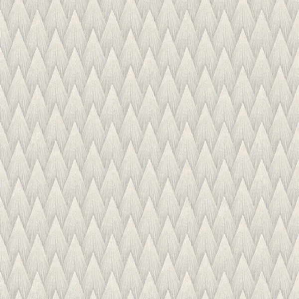 Timeless Geometric Deep Embossed Wallpaper, Light Gray 3D Rich Textured Line Art Wall Accent, Durable, Washable - Walloro High End Wallcoverings & More