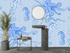 Toile de Jou Wallpaper, Seamless Pattern Mural, Oversized Custom Size Wall Art, Non - Woven, Non - Adhesive, Modern Wall Paper, Removable - Adawall Wallpaper - Registered Trade Accounts Only, Wallpaper Wholesale Account - W78095 - Adawall Wholesale - Wallpaper Wholesaler