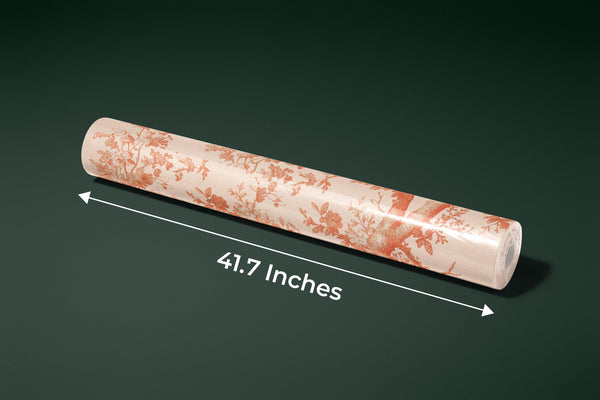 Toile de Jouy Wallpaper, Peach Fuzz Background Pattern Mural, Oversized Custom Size Wall Art, Non - Woven, Non - Adhesive, Modern Wall Paper, Removable - Adawall Wallpaper - Registered Trade Accounts Only, Wallpaper Wholesale Account - W77497 - Adawall Wholesale - Wallpaper Wholesaler