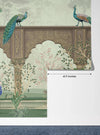 Traditional Mughal Garden Wallpaper, Peacock, Brown Arch Mural, Oversized Custom Size Wall Art, Non - Woven, Non - Adhesive, Modern Wall Paper, Removable - Adawall Wallpaper - Registered Trade Accounts Only, Wallpaper Wholesale Account - W77719 - Adawall Wholesale - Wallpaper Wholesaler