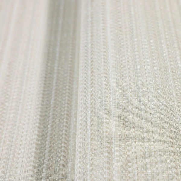 Trendy Thin Striped Textured Wallpaper, Light Beige Modern Minimalist Washable Pinstripe Pattern, Home Wall Interior Decor - Walloro High End Wallcoverings & More