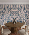 Tribal Aztec Wallpaper, Seamless Pattern Mural, Oversized Custom Size Wall Art, Non - Woven, Non - Adhesive, Modern Wall Paper, Removable - Adawall Wallpaper - Registered Trade Accounts Only, Wallpaper Wholesale Account - W77890 - Adawall Wholesale - Wallpaper Wholesaler
