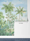 Tropic Flowers Wallpaper, Landscape Mural, Oversized Custom Size Wall Art, Non - Woven, Non - Adhesive, Modern Wall Paper, Removable - Adawall Wallpaper - Registered Trade Accounts Only, Wallpaper Wholesale Account - W77990 - Adawall Wholesale - Wallpaper Wholesaler