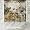 Tropical Landscape Wallpaper, Safari Animals Mural, Oversized Custom Size Wall Art, Non - Woven, Non - Adhesive, Modern Wall Paper, Removable - Adawall Wallpaper - Registered Trade Accounts Only, Wallpaper Wholesale Account - W78136 - Adawall Wholesale - Wallpaper Wholesaler