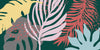 Tropical Leaves Wallpaper, Seamless Pattern Mural, Oversized Custom Size Wall Art, Non - Woven, Non - Adhesive, Modern Wall Paper, Removable - Adawall Wallpaper - Registered Trade Accounts Only, Wallpaper Wholesale Account - W77748 - Adawall Wholesale - Wallpaper Wholesaler