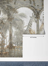 Tropical Leaves Wallpaper, Vines Mural, Oversized Custom Size Wall Art, Non - Woven, Non - Adhesive, Modern Wall Paper, Removable - Adawall Wallpaper - Registered Trade Accounts Only, Wallpaper Wholesale Account - W78138 - Adawall Wholesale - Wallpaper Wholesaler