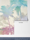 Tropical Palm Trees Wallpaper, Colorful Mural, Oversized Custom Size Wall Art, Non - Woven, Non - Adhesive, Modern Wall Paper, Removable - Adawall Wallpaper - Registered Trade Accounts Only, Wallpaper Wholesale Account - W78151 - Adawall Wholesale - Wallpaper Wholesaler