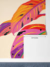Tropical Plant Wallpaper, Colorful Leaves Mural, Oversized Custom Size Wall Art, Non - Woven, Non - Adhesive, Modern Wall Paper, Removable - Adawall Wallpaper - Registered Trade Accounts Only, Wallpaper Wholesale Account - W77786 - Adawall Wholesale - Wallpaper Wholesaler
