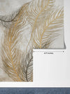 Tropical Wallpaper, Gold Leaves Mural, Oversized Custom Size Wall Art, Non - Woven, Non - Adhesive, Modern Wall Paper, Removable - Adawall Wallpaper - Registered Trade Accounts Only, Wallpaper Wholesale Account - W78146 - Adawall Wholesale - Wallpaper Wholesaler