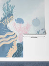 Under the Sea Wallpaper, Sea Animals Mural, Oversized Custom Size Wall Art, Non - Woven, Non - Adhesive, Modern Wall Paper, Removable - Adawall Wallpaper - Registered Trade Accounts Only, Wallpaper Wholesale Account - W77663 - Adawall Wholesale - Wallpaper Wholesaler