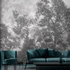 Vintage Trees Scenic Wall Mural, Gray Nature Theme Wallpaper, Oversized Landscape Scene Custom Size Wall Art, Non - Woven, Non - Pasted, Removable - Adawall Wallpaper - Registered Trade Accounts Only, Wallpaper Wholesale Account - SE312-2 - Adawall Wholesale - Wallpaper Wholesaler