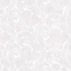 Washed White Paisley Pattern Wallpaper, Rich Textured Wallcovering, Traditional, Extra Large 114 sq ft Roll, Washable, Home Wall Decor, Durable - Walloro High End Wallcoverings & More
