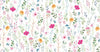 Watercolor Floral Wallpaper, Seamless Pattern Mural, Oversized Custom Size Wall Art, Non - Woven, Non - Adhesive, Modern Wall Paper, Removable - Adawall Wallpaper - Registered Trade Accounts Only, Wallpaper Wholesale Account - W77853 - Adawall Wholesale - Wallpaper Wholesaler