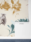 Watercolor Flower and Leaf Wallpaper, Seamless Pattern Mural, Oversized Custom Size Wall Art, Non - Woven, Non - Adhesive, Modern Wall Paper, Removable - Adawall Wallpaper - Registered Trade Accounts Only, Wallpaper Wholesale Account - W77883 - Adawall Wholesale - Wallpaper Wholesaler