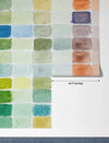 Watercolor Paint Shades Wallpaper, Filled Grid Mural, Oversized Custom Size Wall Art, Non - Woven, Non - Adhesive, Modern Wall Paper, Removable - Adawall Wallpaper - Registered Trade Accounts Only, Wallpaper Wholesale Account - W77600 - Adawall Wholesale - Wallpaper Wholesaler