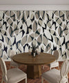 Watercolor Tea Leaves Wallpaper, Seamless Pattern Mural, Oversized Custom Size Wall Art, Non - Woven, Non - Adhesive, Modern Wall Paper, Removable - Adawall Wallpaper - Registered Trade Accounts Only, Wallpaper Wholesale Account - W77731 - Adawall Wholesale - Wallpaper Wholesaler