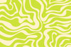Wavy Retro Abstract Wallpaper, Green Mural, Oversized Custom Size Wall Art, Non - Woven, Non - Adhesive, Modern Wall Paper, Removable - Adawall Wallpaper - Registered Trade Accounts Only, Wallpaper Wholesale Account - W77622 - Adawall Wholesale - Wallpaper Wholesaler