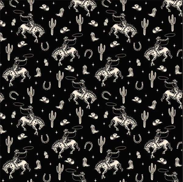 Western Themed Wallpaper, Black and White Seamless Pattern Mural, Oversized Custom Size Wall Art, Non - Woven, Non - Adhesive, Modern Wall Paper, Removable - Adawall Wallpaper - Registered Trade Accounts Only, Wallpaper Wholesale Account - W77546 - Adawall Wholesale - Wallpaper Wholesaler
