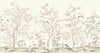 White Chinoiserie Floral Wall Mural, Birds Tree Flowers Wallpaper, Custom Size Wall Covering, Non - Woven, Non - Adhesive, Removable, Washable - Adawall Wallpaper - Registered Trade Accounts Only, Wallpaper Wholesale Account - FJ304-1 - Adawall Wholesale - Wallpaper Wholesaler