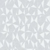 White Geometric Triangle Wallpaper, 3D Embossed Shiny Wallcovering, Abstract Pattern, Home Commercial Use - Walloro High End Wallcoverings & More