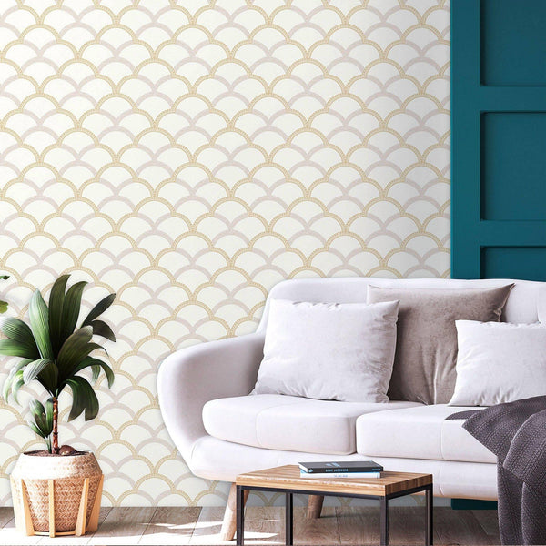 White Luxury Fish Scale Deep Embossed Wallpaper, 3D Textured Lace Patterns, Thick Wallcovering - Adawall Wallpaper - Registered Trade Accounts Only, Wallpaper Wholesale Account - 7811-1 - Adawall Wholesale - Wallpaper Wholesaler