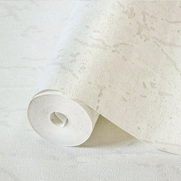 White Plain Abstract Embossed Wallpaper, Rich Textured Mdern Shimmering Accent Wall Decor - Adawall Wallpaper - Registered Trade Accounts Only, Wallpaper Wholesale Account - 1406-1 - Adawall Wholesale - Wallpaper Wholesaler