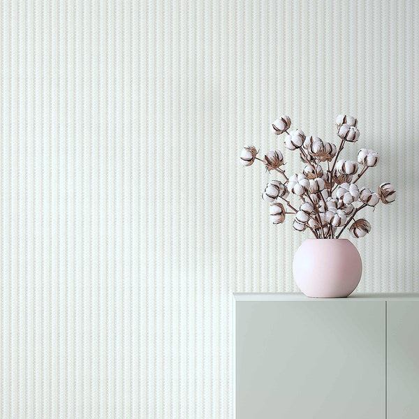 White Timeless Quilted Feel Wallpaper, Deep Embossed Chevron Basket Weave Wallcovering, Jute Design - Adawall Wallpaper - Registered Trade Accounts Only, Wallpaper Wholesale Account - 23206-1 - Adawall Wholesale - Wallpaper Wholesaler