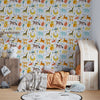 Wild African Animals Wallpaper, Seamless Pattern Mural, Oversized Custom Size Wall Art, Non - Woven, Non - Adhesive, Modern Wall Paper, Removable - Adawall Wallpaper - Registered Trade Accounts Only, Wallpaper Wholesale Account - W77540 - Adawall Wholesale - Wallpaper Wholesaler