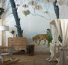 Winter Forest Wallpaper, Wolf Mural, Oversized Custom Size Wall Art, Non - Woven, Non - Adhesive, Modern Wall Paper, Removable - Adawall Wallpaper - Registered Trade Accounts Only, Wallpaper Wholesale Account - W78161 - Adawall Wholesale - Wallpaper Wholesaler