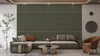 WPC Wood Wallpaper, Green Mural, Oversized Custom Size Wall Art, Non - Woven, Non - Adhesive, Modern Wall Paper, Removable - Adawall Wallpaper - Registered Trade Accounts Only, Wallpaper Wholesale Account - W77583 - Adawall Wholesale - Wallpaper Wholesaler
