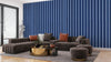 WPC Wood Wallpaper, Lite Blue Mural, Oversized Custom Size Wall Art, Non - Woven, Non - Adhesive, Modern Wall Paper, Removable - Adawall Wallpaper - Registered Trade Accounts Only, Wallpaper Wholesale Account - W77582 - Adawall Wholesale - Wallpaper Wholesaler