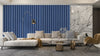 WPC Wood Wallpaper, Lite Blue Mural, Oversized Custom Size Wall Art, Non - Woven, Non - Adhesive, Modern Wall Paper, Removable - Adawall Wallpaper - Registered Trade Accounts Only, Wallpaper Wholesale Account - W77582 - Adawall Wholesale - Wallpaper Wholesaler