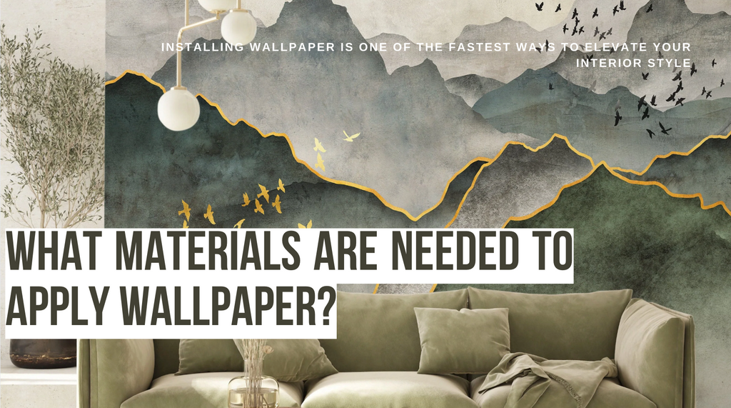 What tools do you need to apply wallpaper properly?