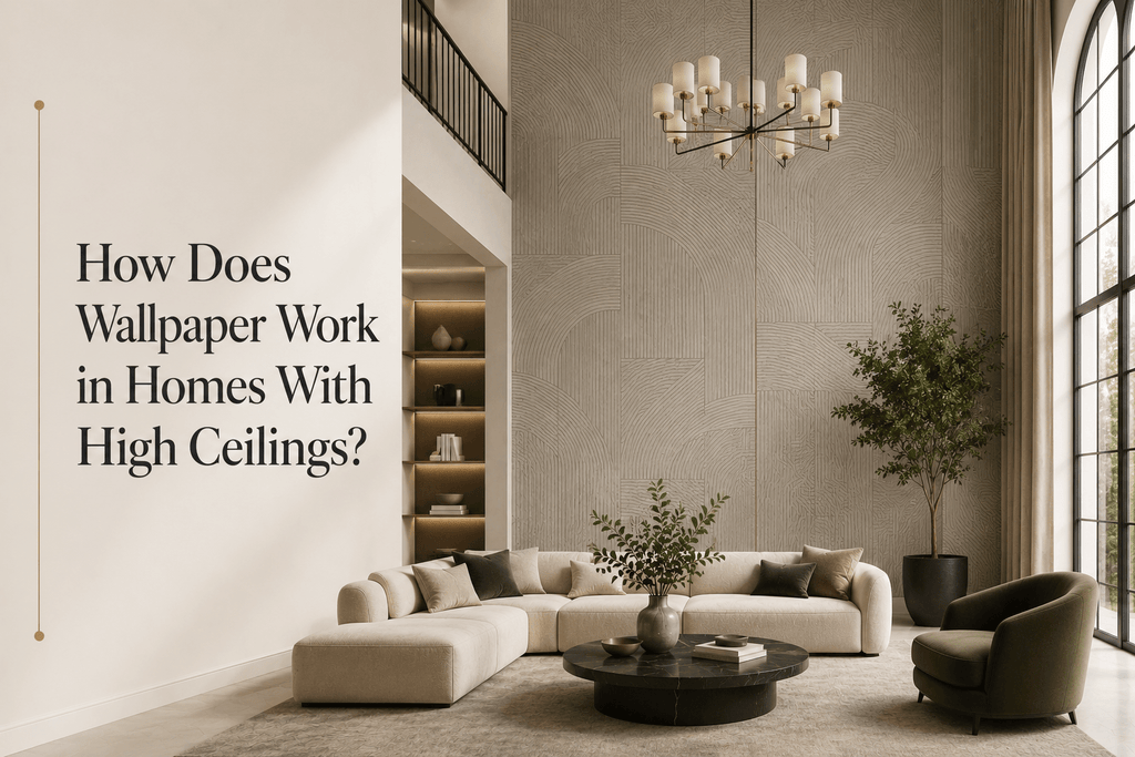 How Does Wallpaper Work in Homes With High Ceilings? - Adawall Wallpaper -Registered Trade Accounts Only, Wallpaper Wholesale Account