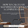 How to Calculate Wallpaper for Your Room | A Complete Guide - Adawall Wallpaper -Registered Trade Accounts Only, Wallpaper Wholesale Account