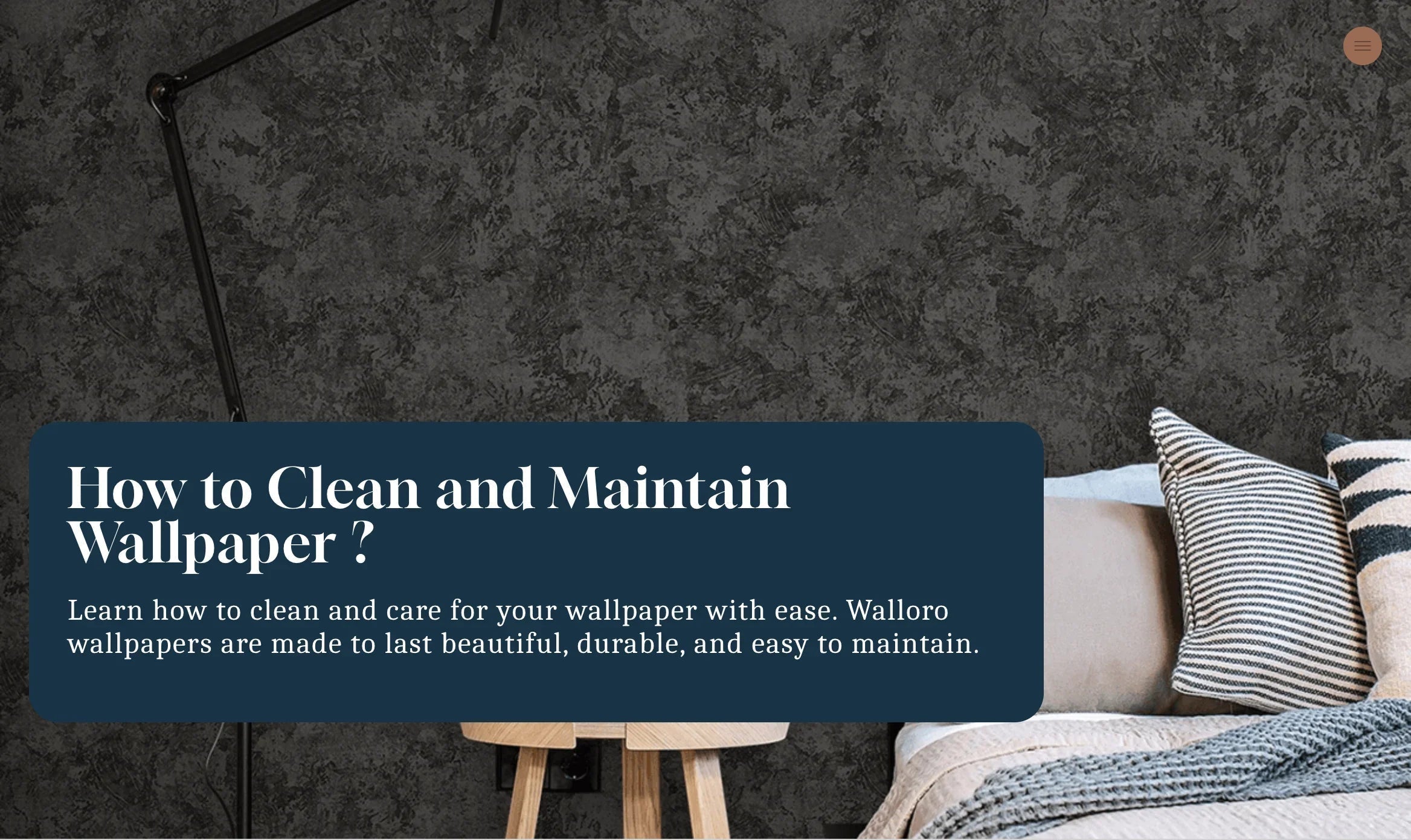 How to Clean and Maintain Wallpaper ? – Adawall Wallpaper -Registered ...