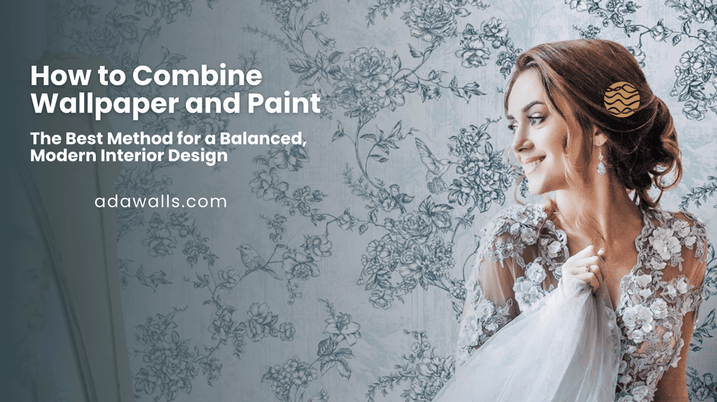 How to Combine Wallpaper and Paint: Balanced Modern Interiors | Adawall - Adawall Wallpaper -Registered Trade Accounts Only, Wallpaper Wholesale Account