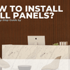 How to Install Wall Panels? - A Complete Guide by Adawall - Adawall Wallpaper -Registered Trade Accounts Only, Wallpaper Wholesale Account
