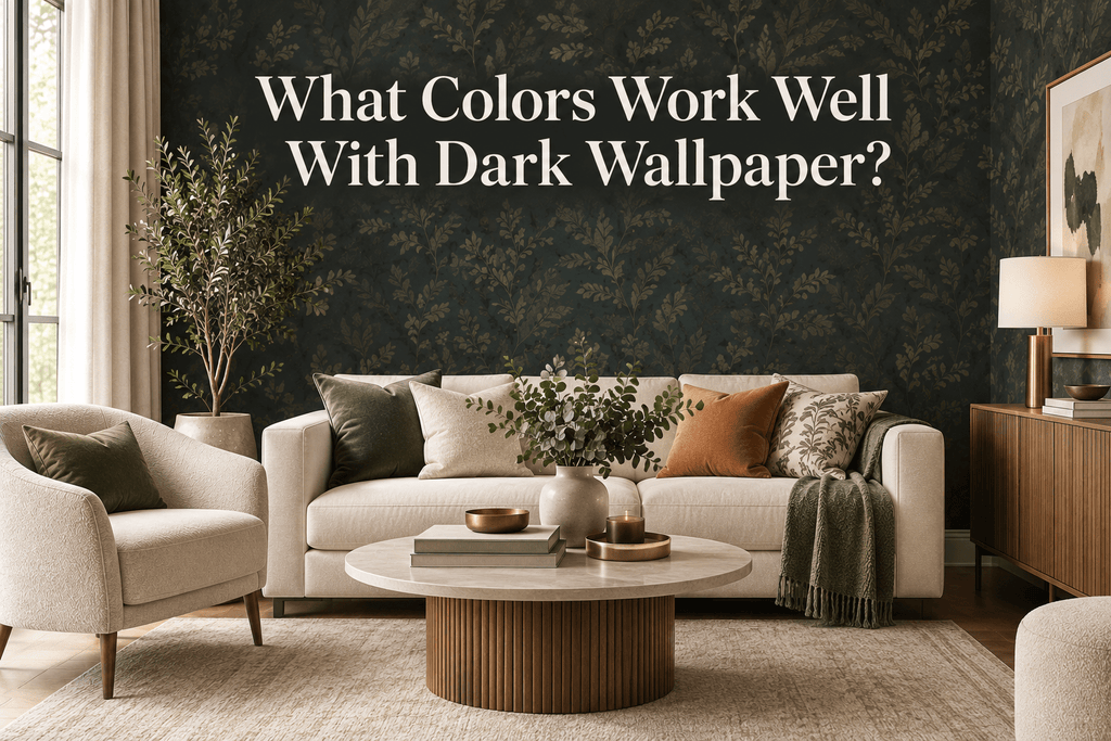 What Colors Work Well With Dark Wallpaper? - Adawall Wallpaper -Registered Trade Accounts Only, Wallpaper Wholesale Account
