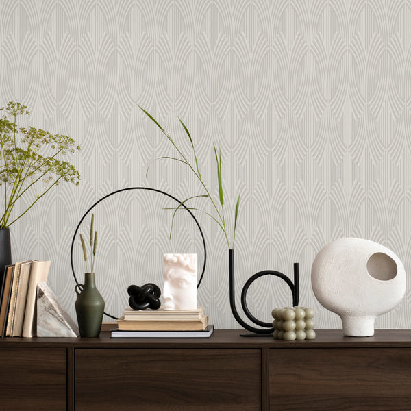 Dark 3D Embossed Wallpaper with Cream Patterns Wallpaper, Textured Wallpaper,Natural Wallpaper, Modern & Minimalist Wall Covering,Modern Look Neutral Colors Glittering Wallcovering
