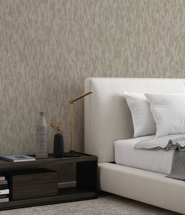 Warm Cream Modern Wallpaper, Natural Wallpaper, Modern & Minimalist Wall Covering,Modern Look Neutral Colors Glittering Wallcovering