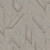 Textured Taupe Geometric Wallpaper, Natural Wallpaper, Modern & Minimalist Wall Covering,Modern Look Neutral Colors Glittering Wallcovering