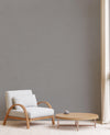 Medium Gray Textured Wallpaper, Modern & Minimalist Wall Covering,Modern Look Neutral Colors Glittering Wallcovering
