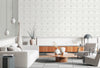 Cool Light Gray Sparkling Plain Color Textured Wallpaper, Modern Look Neutral Colors Glittering Wallcovering