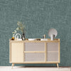 Green Muse Brush Stroke Textured Wallpaper, Modern Minimalist Wall Covering, Neutral Shimmer Wall Decor