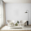 Light Gray Muse Linen Texture Wallpaper, Natural Wallpaper, Modern & Minimalist Wall Covering, Modern Look Neutral Colors Glittering Wallcovering