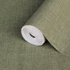 Green Muse Linen Texture Wallpaper, Natural Wallpaper, Modern & Minimalist Wall Covering, Modern Look Neutral Colors Glittering Wallcovering