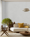 Creamy Muse Linen Texture Wallpaper, Natural Wallpaper, Modern & Minimalist Wall Covering, Modern Look Neutral Colors Glittering Wallcovering